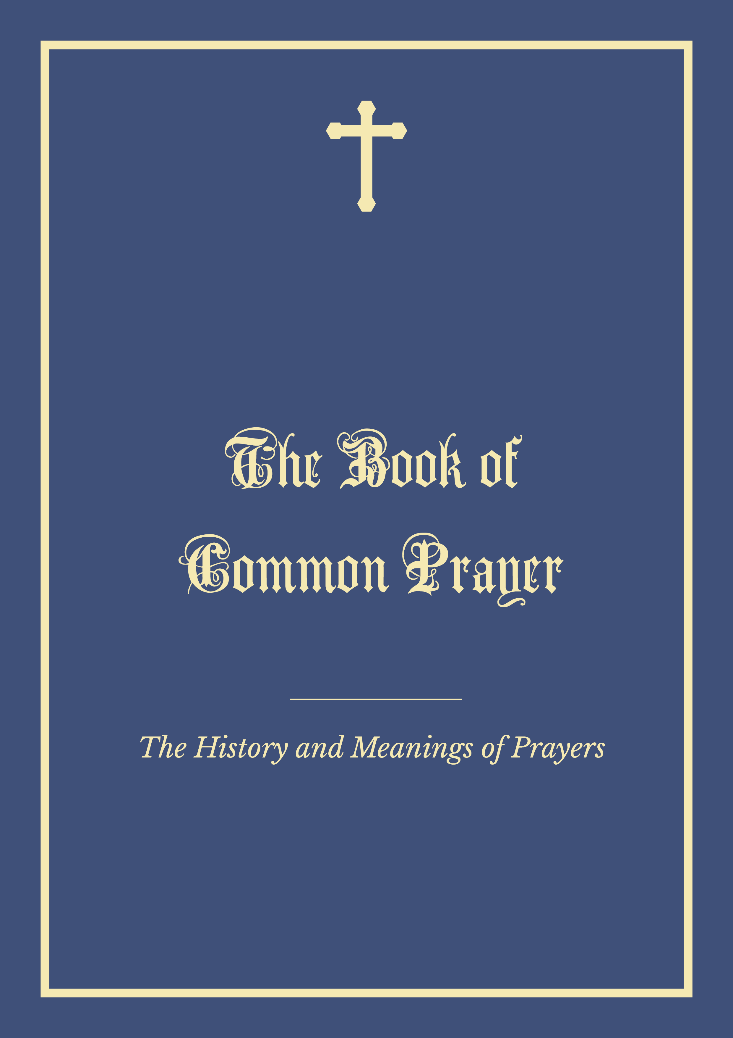 Prayer's History and Meanings cover